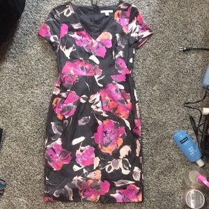 Floral banana republic dress